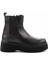 Siyah Leather Kadın Bot & Bootie K02358185003 2
