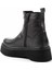 Siyah Leather Kadın Bot & Bootie K02358185003 4