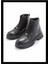 Siyah Leather Kadın Bot & Bootie K02358185103 1
