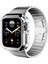 Apple Watch 42 mm Uyumlu 360 Tam Koruma Set Metal Kordon Silikon Kasa Stainless Steel Strap 1