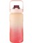 Lumin Su Matarası 2 Litre Motivasyon Matarası Bpa Free Su Şişesi Suluk Water Bottle 3