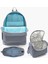 Çanta Coral High Kids Siyah Gri Dinozor Desenli Usb'li 3’lü Okul Çanta Seti Set 23844 5