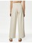 Yüksek Bel Wide Leg Örme Pantolon 4