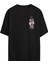 Darth Vader Maskesi Baskılı Siyah Oversize Tshirt 1