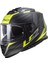 Storm 2 Nerve Mat Siyah-Neon Sarı Kask 1