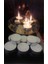 Iv Candles 12'li Beyaz Büyük Tealight Mum 2