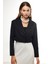 Siyah Crop Blazer 3