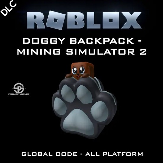 Roblox Doggy Backpack Mining Simulator 2 Roblox Key Fiyatı