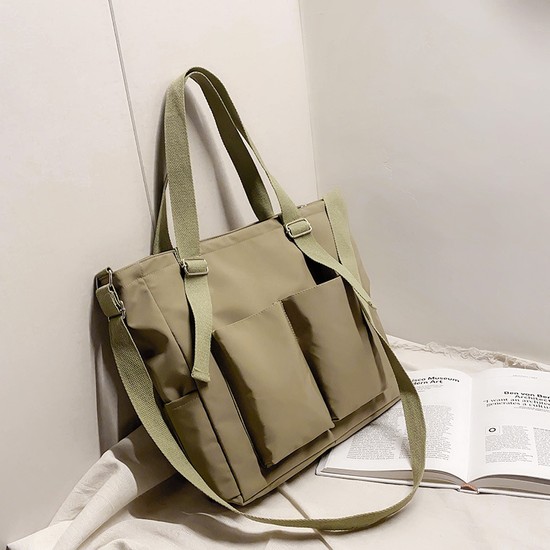 Stil 3 2022 Yeni Kadın Çanta Shopper Basit Moda Fermuar Fiyatı