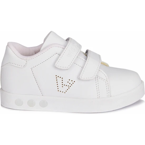 Vicco Oyo Işıklı Unisex Bebe Beyaz Sneaker