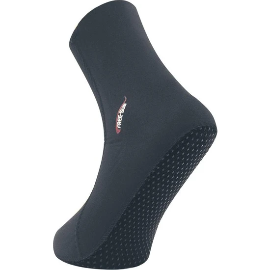 Free-Sub 5mm Siyah Jarse Kaymaz Tabanlı Dalış Çorabı