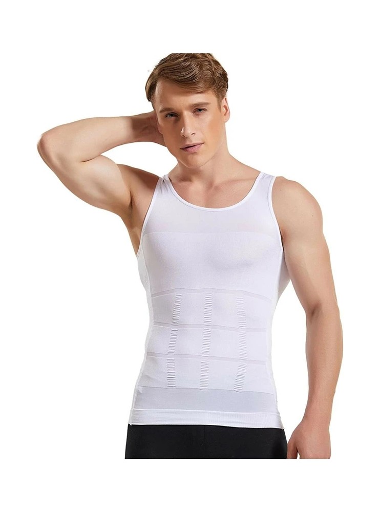 Fitform Giyim Fit Form Giyim Erkek Atlet Korse Bel Göğüs Göbek Toparlayıcı görsel 8