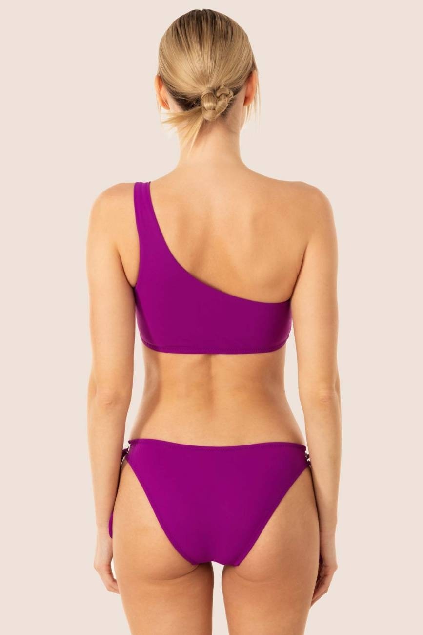 Ayyıldız 3405 Yeşil Tek Omuz Bikini Takımı görsel 6