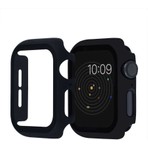 Heptek İletişim Apple Watch 2 3 4 5 6 7 8 Se Nike 44MM Kılıf Kasa ve Ekran Koruyucu 360 Tam Koruma Kapak (Gard 01)