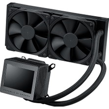 ASUS ROG RYUJIN III 240 OLED 3,5" LCD AURA SYNC RGB 3X NOCTUA IPPC 2000 PWM 120MM FAN SIVI CPU SOĞUTUCUSU