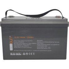 Mexxsun Lityum Akü 12,8V 100AH (Lifepo4) 1280WH
