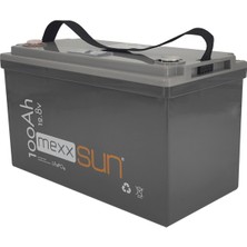 Mexxsun Lityum Akü 12,8V 100AH (Lifepo4) 1280WH