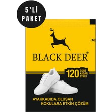 Black Deer Ayakkabı Koku Giderici Toz Ayak Bakım Koku Önleyici 5 Adet