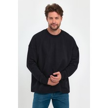 Rodi 3 İplik Şardonsuz Bisiklet Yaka Sweatshirt RD24KE055407