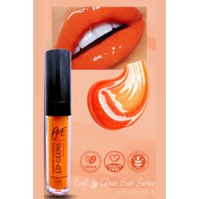 Best Match Ever Lipgloss - Vegan Dolgunlaştırıcı E Vitaminli Turuncu Dudak Parlatıcısı - Laughing Orange Lip Gloss