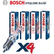 Bosch Peugeot 2008 1.6 Thp 165  Benzinli (2016- Sonrası) Bosch Iridyum Buji Seti