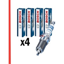 Bosch Audi A1 Sportback 1.2 1.4 Tfsı 2012 - 2015 Iridyum Buji 4 Adet