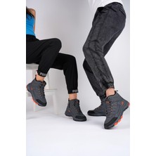 Muggo Alaska Unisex Garantili Trekking Outdoor Bağcıklı Yandan Fermuarlı Kışlık Bot