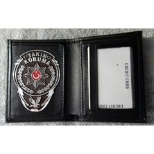 Aldatmaz Yakın Koruma Rozetlı Cüzdan