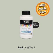 Afilli Yağ Yeşili 150 Su Bazlı Ev Bakım ve Hobi Boyası 250 ml