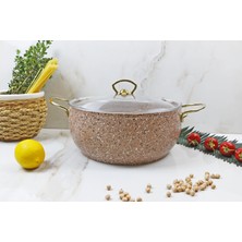 Evita Eco Gold Granit 26 cm Derin Tencere