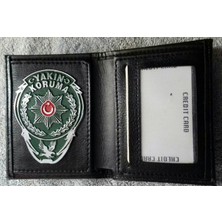 Aldatmaz Yakın Koruma Rozetlı Cüzdan