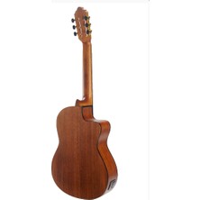 Valencia VC304CEL Solak Elektro Klasik Gitar Naturel