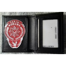 Aldatmaz Yakın Koruma Rozetlı Cüzdan