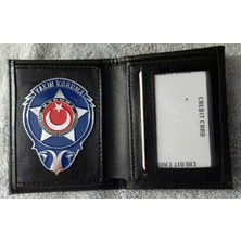 Aldatmaz Yakın Koruma Rozetlı Cüzdan