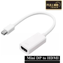 Wrysoon Mini Displayport To HDMI Kablosu Çevirici Dönüştürücü Adaptör Yüksek Kalite