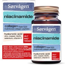 Sorvagen Niacinamide Collagen - Kolajen Hyaluronic Acid Tablet