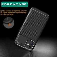 Forzacase Samsung Galaxy S23 Ultra Uyumlu Onix Serisi Carbon Fieber Silikon Kılıf