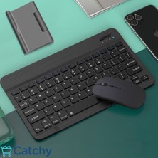 Daytona Mk-4 Kablosuz Ergonomik Apple-Android-Windows Manyetik Tablet Kılıf Uyumlu Klavye Mouse Kiti(Türkçe Q Klavye)