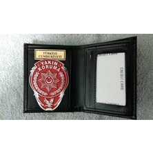 Aldatmaz Size Özel,yakın Koruma Rozetlı Cüzdanı