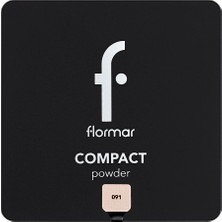 Flormar Yüksek Pigmentli & Yarı Mat Bitişli İnce Yapılı Kompakt Pudra