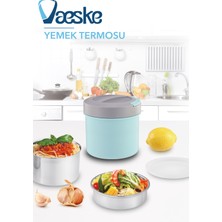 Vaeske Paslanmaz Çelik Kolay Taşınabilir Yemek Termosu 1.2lt