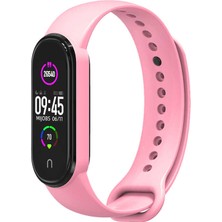 Heptek İletişim Xiaomi Mi Band 6 Silikon Kordon Soft ve Pürüzsüz Yüzeyli Kordon (Klasik)
