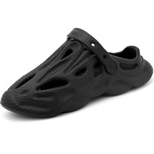 Shuny Kaymaz Unisex Terlik - Siyah (Yurt Dışından)