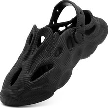 Shuny Kaymaz Unisex Terlik - Siyah (Yurt Dışından)