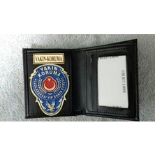 Aldatmaz Yakın Koruma Rozetlı Cüzdanı