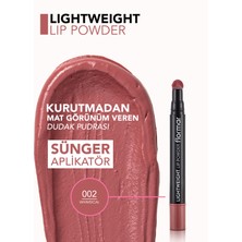 Lightweight Lip Powder Yoğun Renk Veren Mat Likit Dudak Pudrası (002 Whimsical) 8682536007443)
