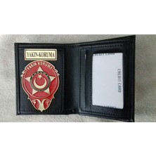 Aldatmaz Yakın Koruma Rozetlı Cüzdanı