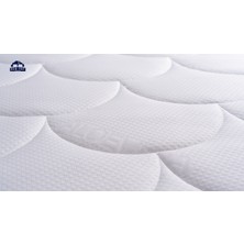 Ser-Bos Sleep Visco Ped Visco Ortopedik Yatak Pedi & Yatak Şiltesi Turuncu Fermuarlı Yıkanabilir Aloevera  Kılıf %100 Visco