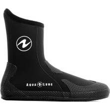 Aqua Lung Sport Aqua Lung Superzip 5mm Dalış Patik Su Girişini Engelleyen Rahat Tasarım Siyah