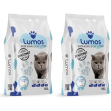 Lumos Marsilya Sabunlu Bentonit Kedi Kumu 10 Lt X2